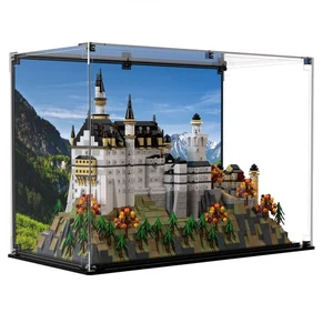 BRICK IN IT Display Case For LEGO® Architecture Neuschwanstein Castle 21063 - Picture 1 of 9