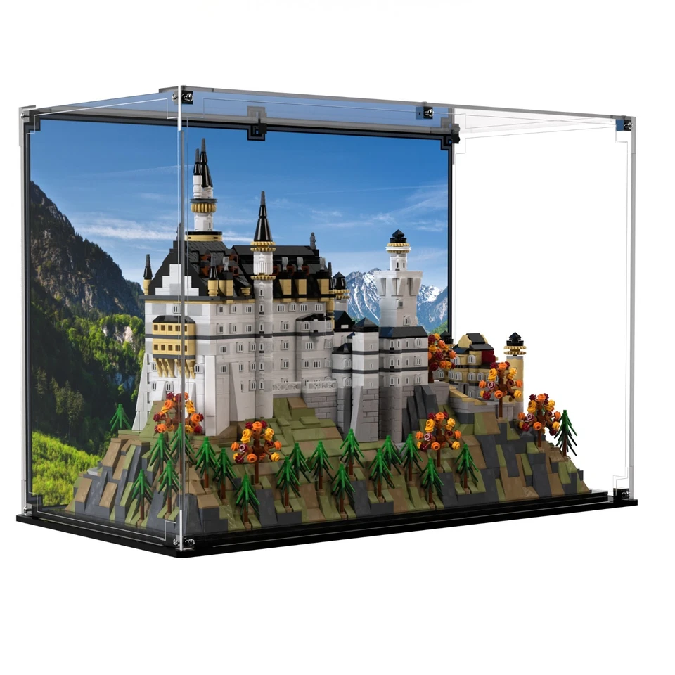 BRICK IN IT Display Case For LEGO® Architecture Neuschwanstein Castle 21063 - Image 1 of 1