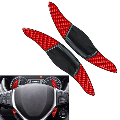 Rot Für Suzuki Vitara Swift Sport SX4 S-Cross Lenkrad-Schaltwippenverlängerung - Bild 1 von 4