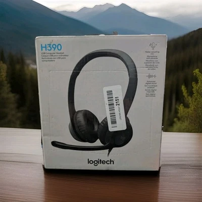 Logitech H390 Wired Headset - BLACK (c) - Image 1 of 4