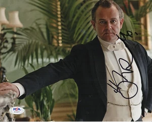 "DOWNTON ABBEY" : HUGH BONNEVILLE AS 'EARL GRANTHAM' SIGNED OFFICIAL PHOTO PSA - Imagen 1 de 3
