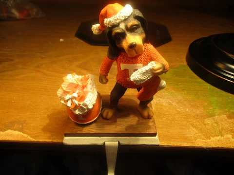 TENNESSEE VOLUNTEERS MASCOT STOCKING HANGER W/ STOCKING HOOK BY SLAVIC TREASURE! Cover