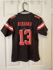 Women's Medium Nike On Field Odell Beckham Jr #13 Cleveland Browns Jersey