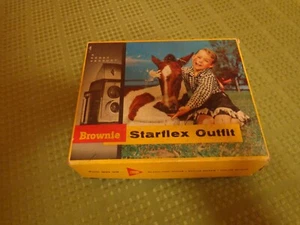 Conjunto Kodak Brownie Starflex vintage mediados de siglo - Imagen 1 de 6
