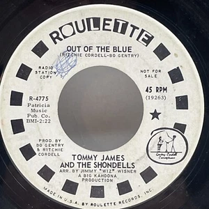 Tommy James And The Shondells Out Of The Blue / Love's Closin' In On Me 45 Promo - Imagen 1 de 3