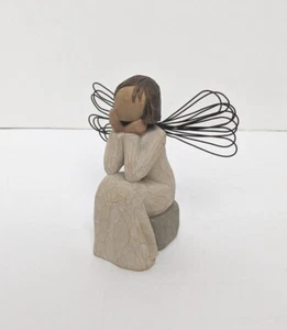 Willow Tree "Angel of Caring" Figurine, 2001, by Susan Lordi DEMDACO - Foto 1 di 4