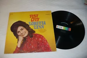 Loretta Lynn LP, Fist City, Decca DL 74997, ORIGINAL 1968, VG+ - Picture 1 of 2