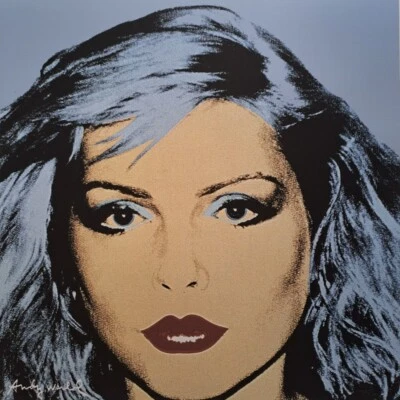 1980s Andy Warhol Signed Limited Edition Lithograph - Debbie Harry - Image 1 of 4