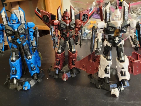 Transformers Igear Raptor Squadron Thrust Ramjet Dirge Cover