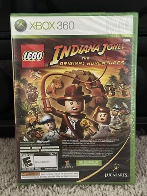 Microsoft Xbox 360 LEGO Indiana Jones with Kung Fu Panda Dual Pack 2008 NEW - Image 1 of 3