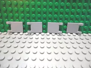 Lego 4 hellbläulich grau 2x2 Clip auf quadratische Klappe Schlammflagge NEU - Bild 1 von 1
