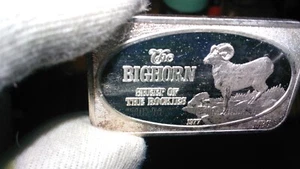 Barra de arte de plata de 1 oz.999, EE. UU. The Bighorn, LEER DESCRIPCIÓN - Imagen 1 de 6