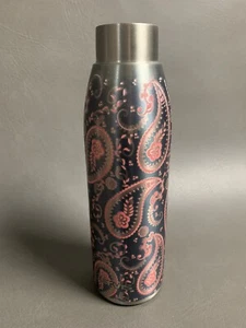 Tervis 17 oz. Stainless Steel Water Bottle ~ Coral Pink Paisley (No Lid) - Picture 1 of 9