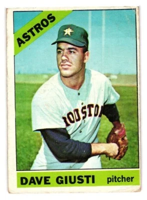 1966 Topps - #258 Dave Giusti - Image 1 of 2