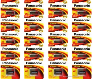 20 Pack Panasonic CRP2, EL223 6V Lithium Photo Battery, Sealed Batteries - Picture 1 of 3