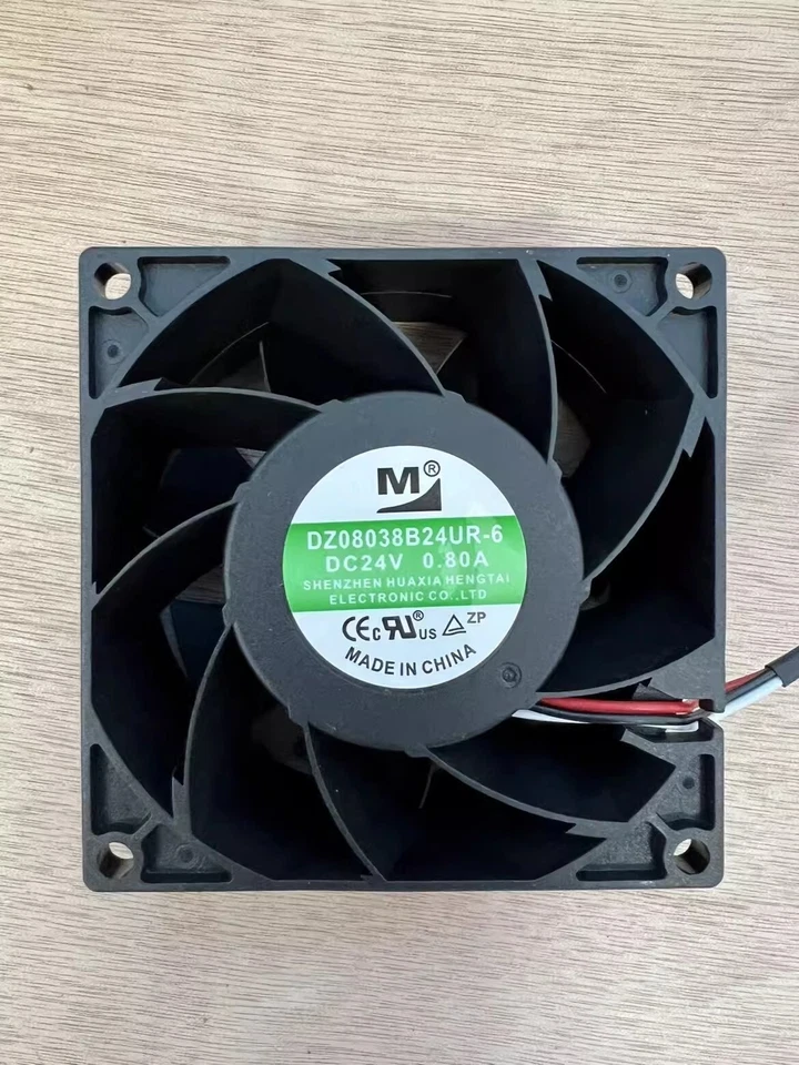 1PCS DZ08038B24UR-6 8038 DC24V 0.80A 3-Wire Inverter Cooling Fan - Image 1 of 1