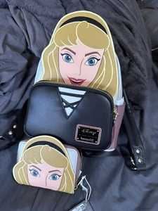 Loungefly Disney Prinzessin Dornröschen Aurora Mini Rucksack mit passender Geldbörse - Bild 1 von 15