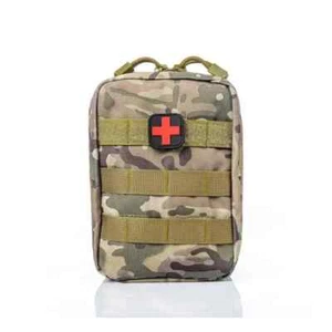 NEW 1pc Medical Emergency Bag Travel Lifesaving Bag Empty Survival Pouch Camo - Picture 1 of 10