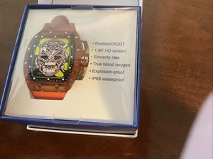 Smart Watch RealTek 8762DK, Orange - Picture 1 of 5