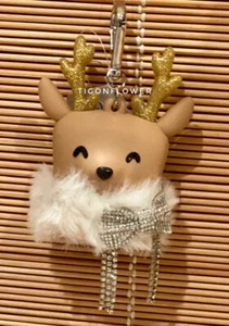 Llavero desinfectante Bath & Body Works Pocketbac peludo renos - Imagen 1 de 3