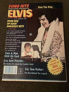 Song Hits Magazine Presents Elvis Winter 1981 Over 100 Elvis Greatest Hits eb881 - Picture 1 of 11