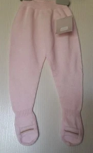 PAZ RODRIGUEZ BAS PYJAMA 100% ACRYLIQUE 1 MOIS /1 MONTH ROSE CLAIR - Picture 1 of 7