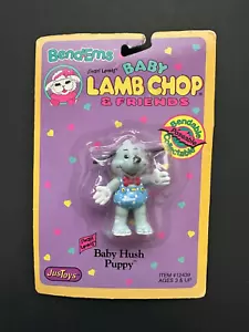 Bend-Ems Shari Lewis Baby Lamb Chop & Friends BABY HUSH PUPPY New Sealed MOC - Picture 1 of 2