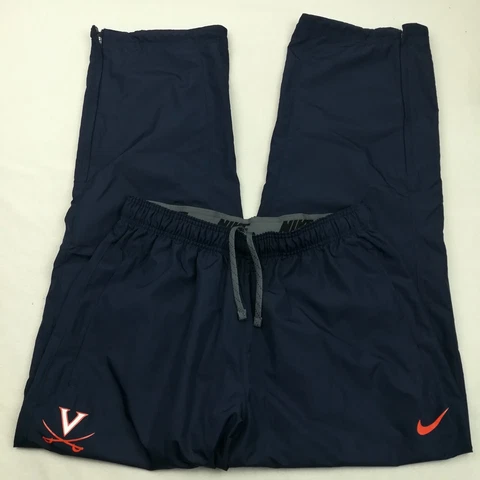 Virginia Cavaliers Pants Nike Storm Fit Mens XL Mesh Lined Sweatpants Zip Leg Cover