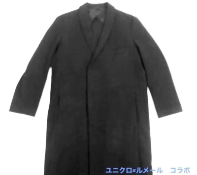 UNIQLO Lemaire Long Coat Men Japan S Size / US XS Size Black Wool - Image 1 of 4