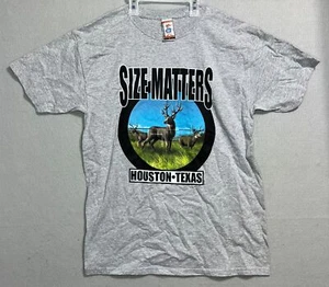 Camisa Duck CO Adulto Mediana Matters Unisex Camiseta Gris Manga Corta Houston Texas - Imagen 1 de 5