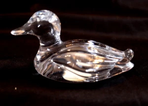 Vintage Princess House Crystal Duck/ Mallard 24% Lead Crystal Germany - Picture 1 of 5