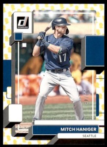 2022 Donruss Base Presidential Collection #166 Mitch Haniger /46