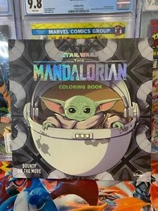 Star Wars The Mandalorian: Bounty on the Move - Coloring Book Baby Yoda - Picture 1 of 3