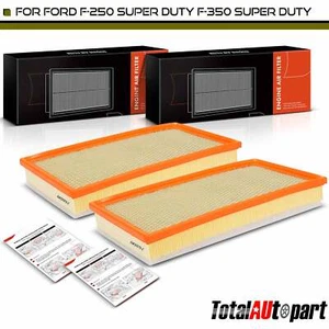 2x Engine Air Filter for Ford F-250 Super Duty 1999 F-350 Super Duty F81Z9601AB - Picture 1 of 8