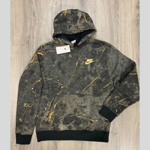NWT Nike Hoodie Marble Gold LIMITED Size Medium, 3XL