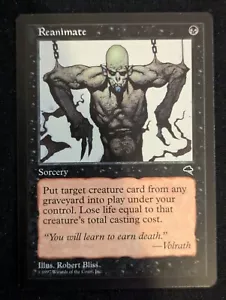 Reanimate - Tempest - NM - Magic the Gathering - MTG - Black - Picture 1 of 4