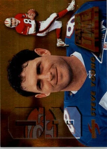 1995 Score Football "Pass Time" Insert Cards - Bild 1 von 9