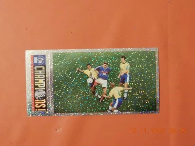 IMAGE PANINI CHAMPIONS 98  ALBUM DE LA VICTOIRE  FOOT FRANCE 1998 BRILLANT N°103 - Photo 1/2