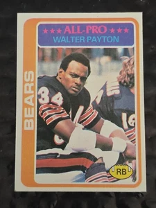 WALTER PAYTON 1978 Topps All-Pro HOF Football Card #200 Chicago Bears - Picture 1 of 16