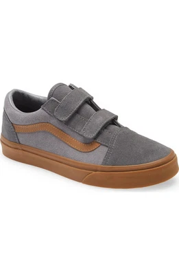 NUEVO $50 Vans Niños Old Skool Tenis Gris Escarcha Gamuza Niño Pequeño Talla 13 Foto 1 de 4