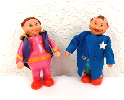 1976 Vintage Original Mego WIZARD of OZ MUNCHKIN Prefeito e Geral *LEIA - Imagem 1 de 4