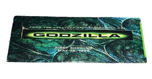 Vintage Limited Edition Godzilla 1st Showing 19.05.1998 Film Frame Reproduction Promo - Bild 1 von 24