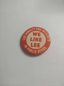 BLAIR LEE 1978 (D) GOBERNADOR SUCEDIÓ MANDEL MARYLAND BOTÓN PINBACK POLÍTICO - Imagen 1 de 6