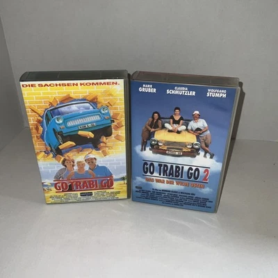 Go Trabi Go 1 & 2 - Das war der Wilde Osten VHS - Bild 1 von 2