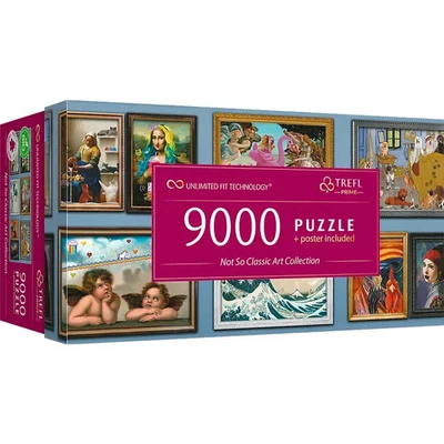 Not So Classic Art Collection 9000 Piece Jigsaw Puzzle Trefl New - Image 1 of 3