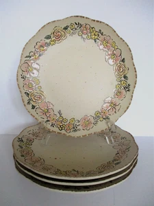Spectrum Designs Floral Dinner Plate Set of 4 - Picture 1 of 4