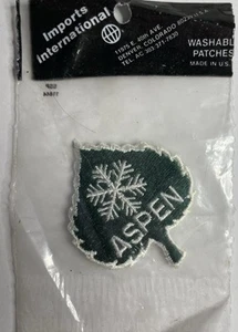 Vintage “ASPEN” Patch by Imports International - Picture 1 of 2