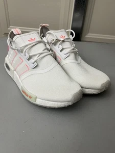 Adidas NMD_R1 Damenschuhe wolkenweiß-säurerot/pink GW5679 Damengröße 9,5 - Bild 1 von 11