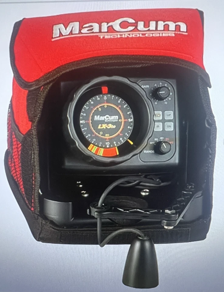 Great - MarCum LX-3TCI True Color Sonar Flasher System Ice FISHING Fish Finder - Image 1 of 4