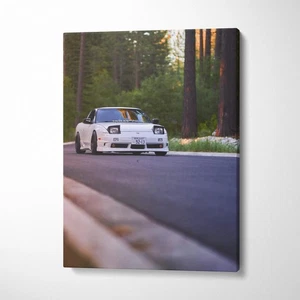 Nissan 240sx Type X High Resolution Museum Quality Vertical Automotive Canvas Pr - Picture 1 of 14